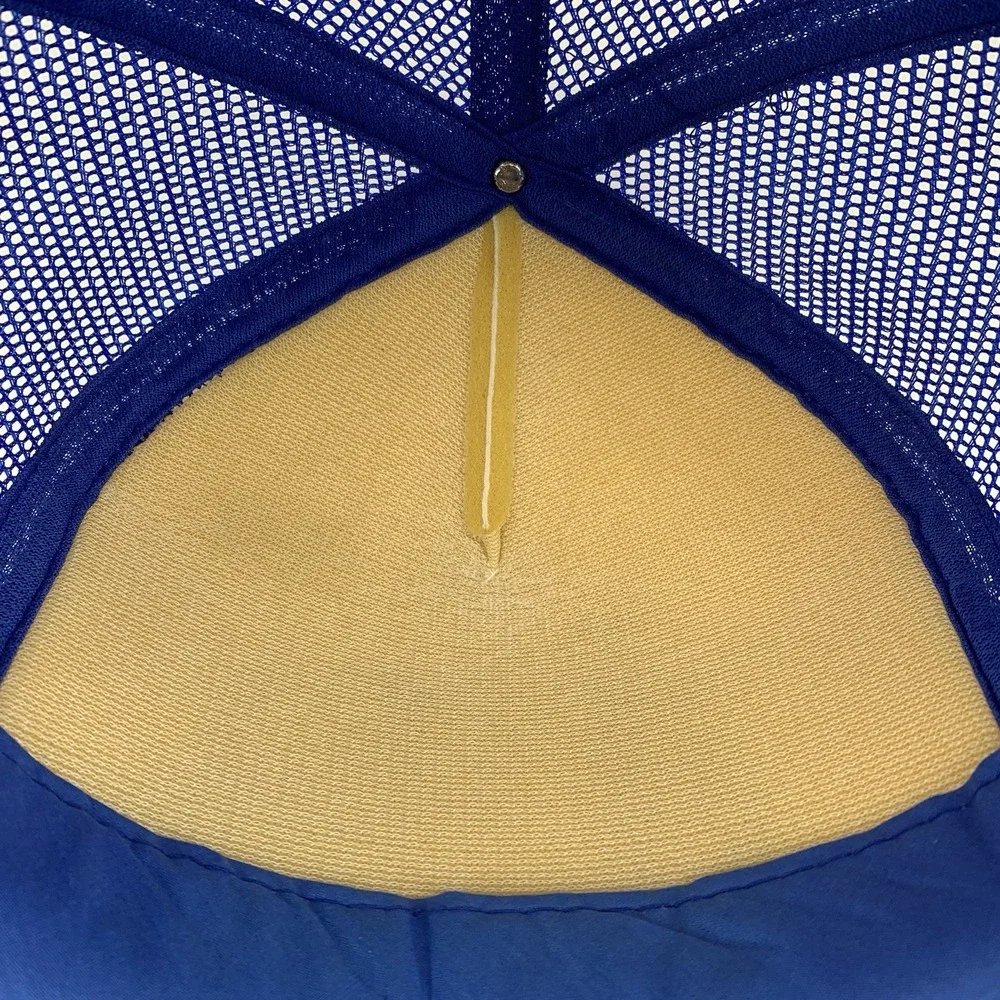 Stash's Little White Inn Hat Blue Mesh Snapback Trucker Cap Wisconsin Vintage
